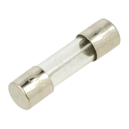 Siguranță întârziată 250mA 250VAC sticlă 5x20mm | Electronic-mag.ro | Componente Electronice