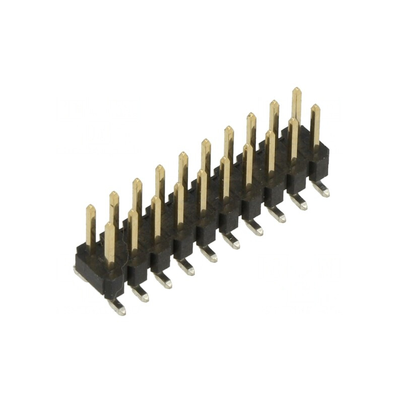 Şir pini tată 2,54mm 20 PIN SMT pentru PCB | Electronic-mag.ro | Componente Electronice