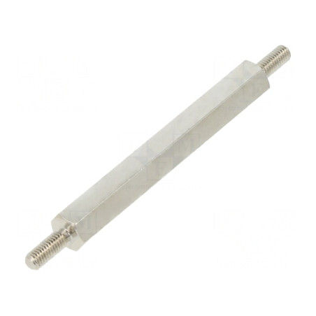 Piuliță distanțieră filetată M3 hexagonală 45mm | Electronic-mag.ro | Componente Electronice