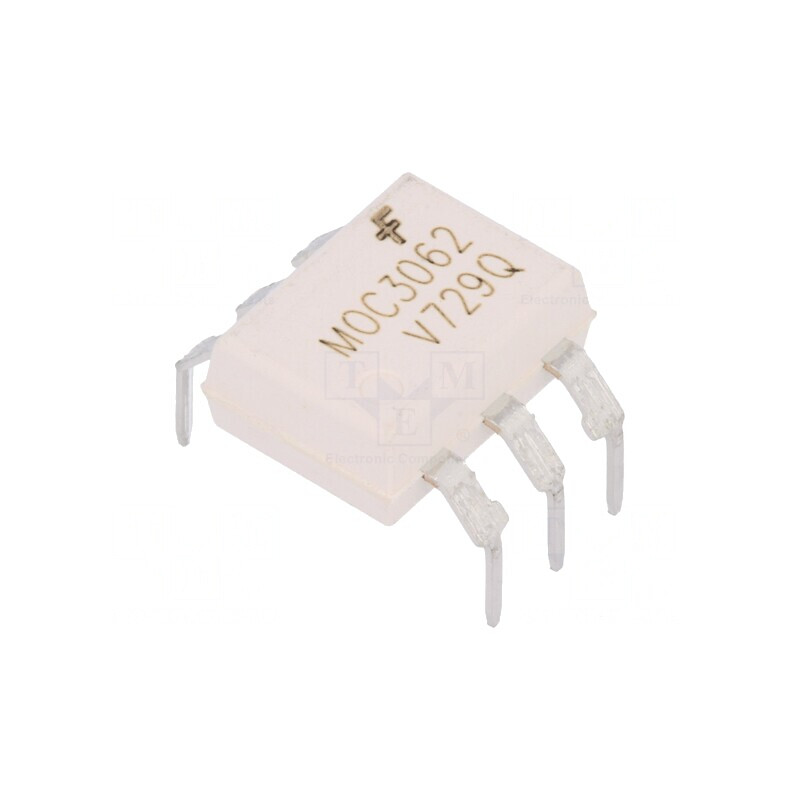 Optotriac 4,17kV triac DIP6 MOC3062M | Electronic-mag.ro | Componente Electronice Optotriac 4,17kV triac DIP6 MOC3062M | Electronic-mag.ro | Componente Electronice