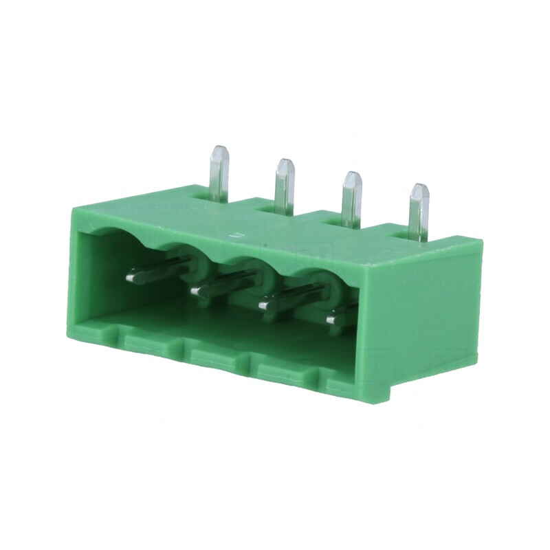 Regletă Conexiuni Deconectabilă 4 Piste 5,08mm Soclu Tată | Electronic-mag.ro | Componente Electronice