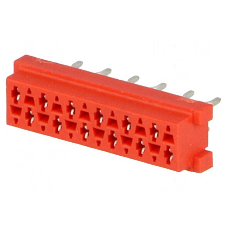 Micro-MaTch Soclu Mamă 12 Pin THT pentru PCB 2x6 | Electronic-mag.ro | Componente Electronice