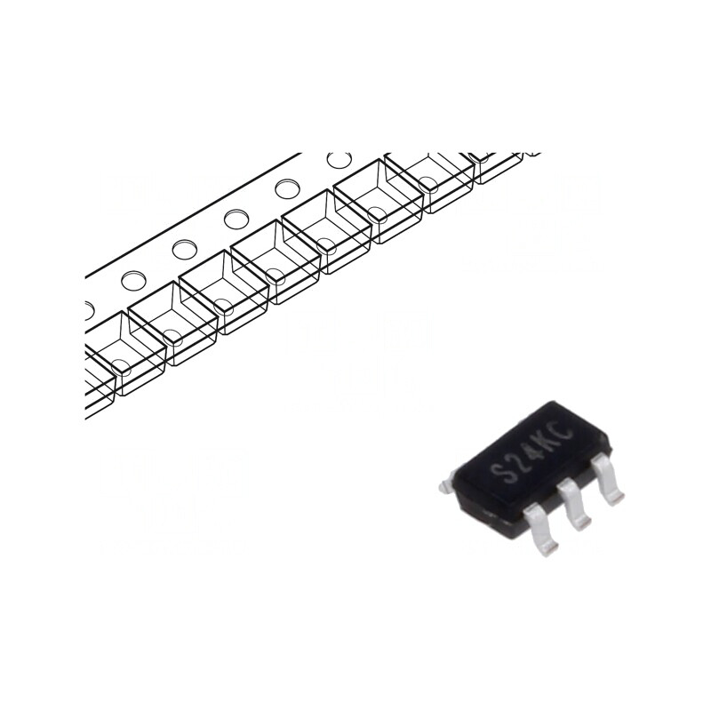 Amplificator Operațional SOT23-5 1,4-5,5VDC Rola Banda | Electronic-mag.ro | Componente Electronice