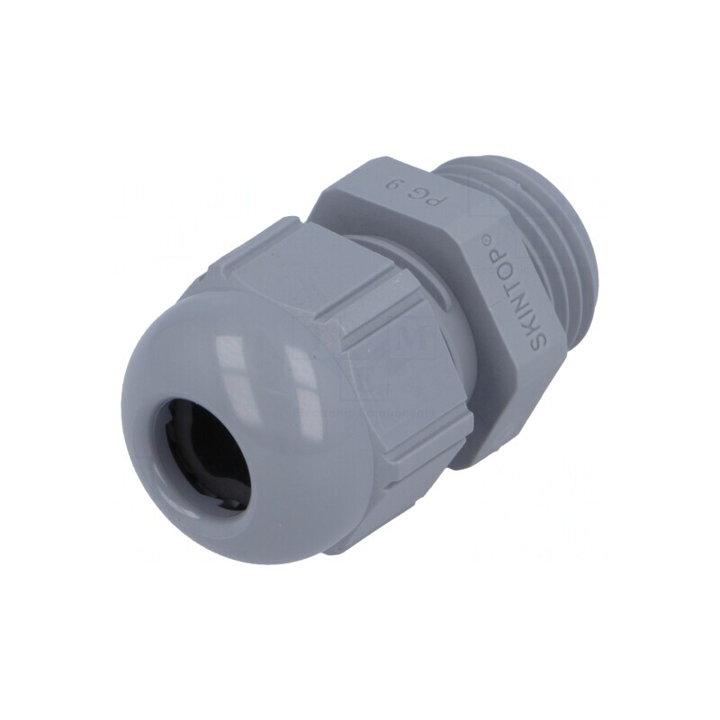Garnitură Etanșare PG9 IP68 Gri Poliamidă | Electronic-mag.ro | Componente Electronice