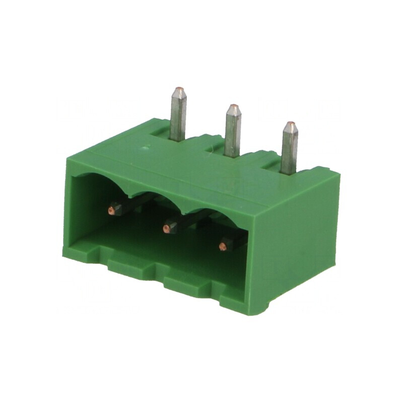 Regletă de Conexiuni Deconectabilă 5,08mm 3 Piste | Electronic-mag.ro | Componente Electronice