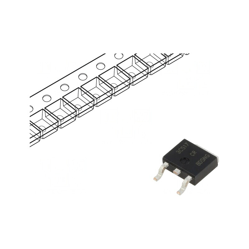 Tiristor 800V 8A DPAK SMD Rola | Electronic-mag.ro | Componente Electronice