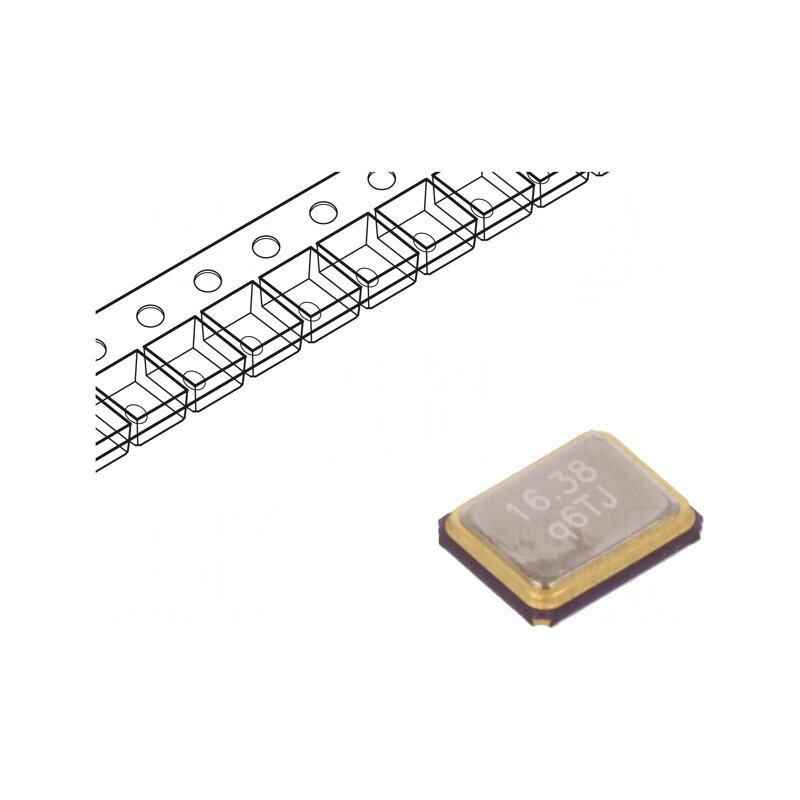 Rezonator de cuarț 16.384MHz SMD 2.5x2x0.6mm | Electronic-mag.ro | Componente Electronice Rezonator de cuarț 16.384MHz SMD 2.5x2x0.6mm | Electronic-mag.ro | Componente Electronice