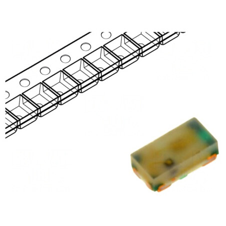LED SMD 0603 Roșu/Verde | Electronic-mag.ro | Componente Electronice