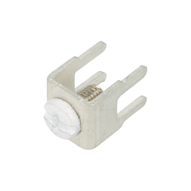 Terminal cu șurub alb drept THT | Electronic-mag.ro | Componente Electronice Terminal cu șurub alb drept THT | Electronic-mag.ro | Componente Electronice