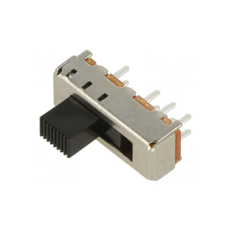 Comutator glisant DP3T ON-ON-ON 0,3A 30VDC | Electronic-mag.ro | Componente Electronice