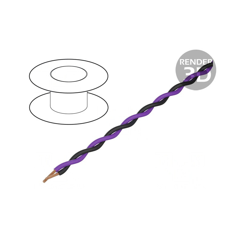 Cablu Echipament 2x0,25mm² 100m | Electronic-mag.ro | Componente Electronice Cablu Echipament 2x0,25mm² 100m | Electronic-mag.ro | Componente Electronice