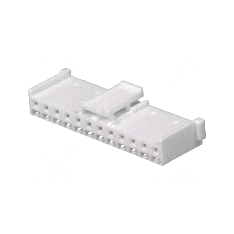 Mufă PCB Mamă 2,5mm 12-Pin Drept fără Contacte | Electronic-mag.ro | Componente Electronice