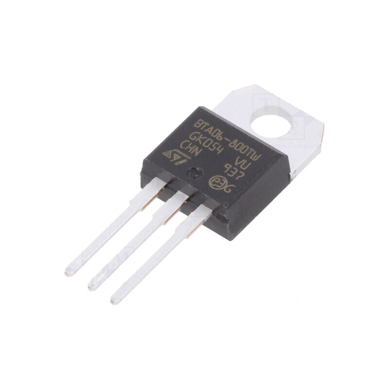 Triac 800V 6A TO220AB Logic Level 5mA | Electronic-mag.ro | Componente Electronice