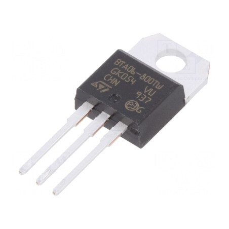 Triac 800V 6A TO220AB Logic Level 5mA | Electronic-mag.ro | Componente Electronice