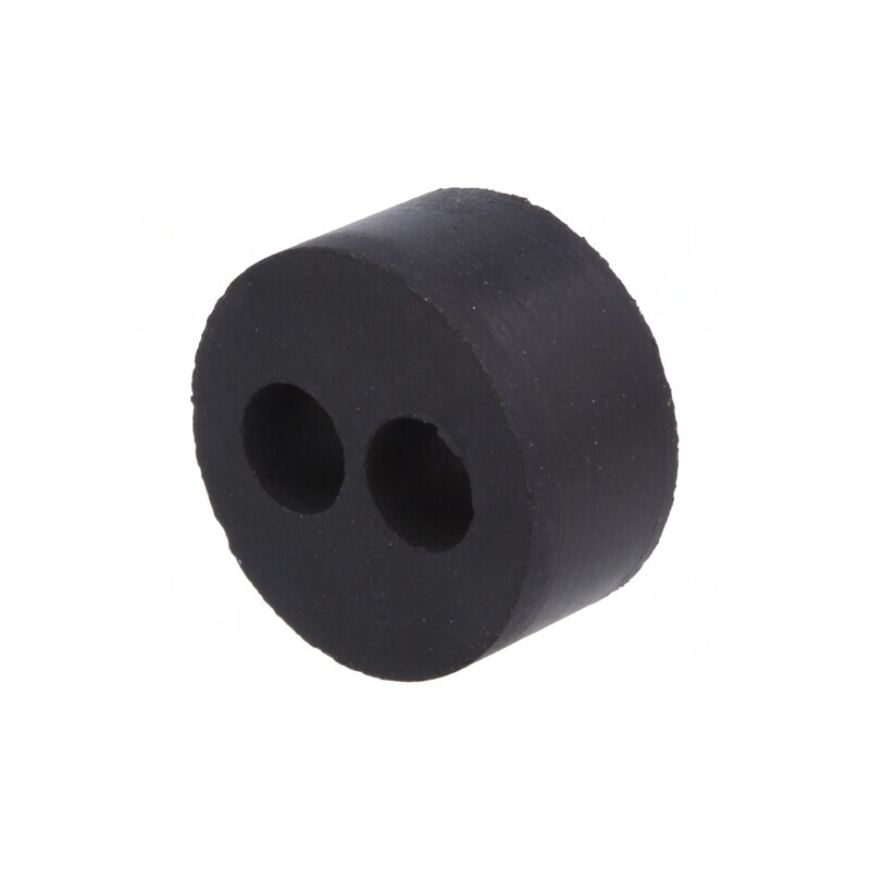 Insert Presetupă 5mm M20 IP54 Cauciuc NBR 2 Orificii | Electronic-mag.ro | Componente Electronice