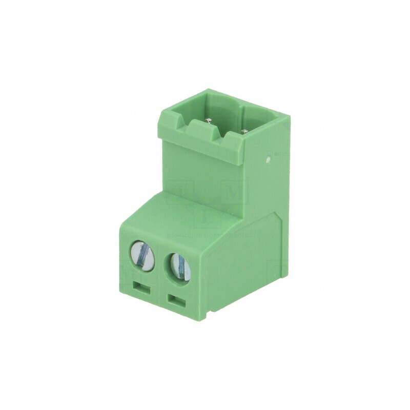 Regletă de Conexiuni Deconectabilă 5mm 2 Piste Drept Mufă | Electronic-mag.ro | Componente Electronice