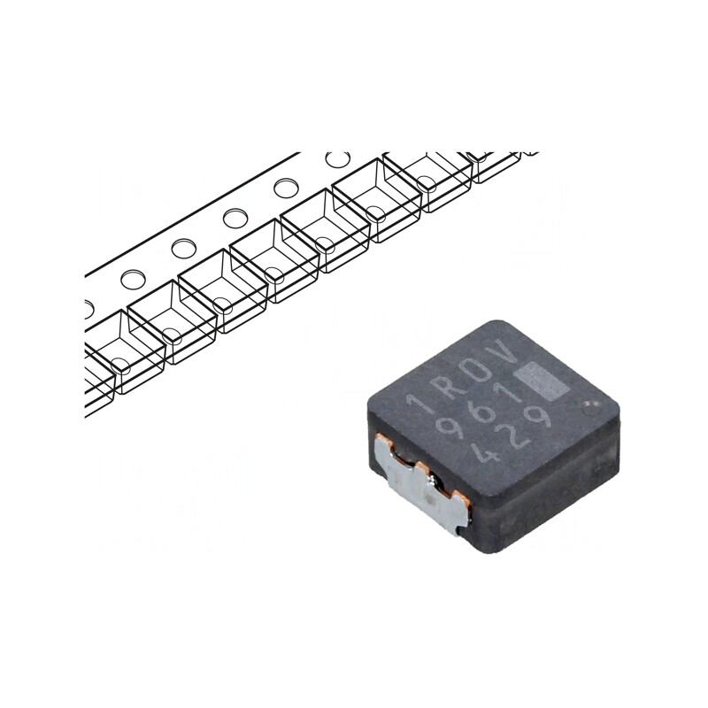Inductor SMD 1uH 9,9A 6,4x6x3mm | Electronic-mag.ro | Componente Electronice