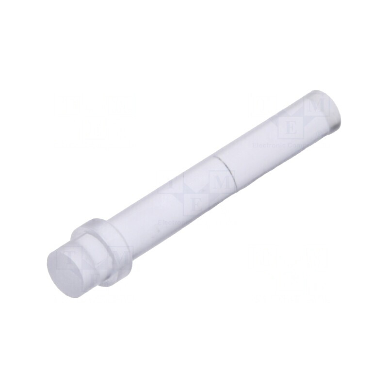 Tub LED Rotund 3mm Partea Frontală Plată | Electronic-mag.ro | Componente Electronice