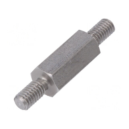 Piuliță Distanțieră Filetată M4 15mm Hexagonală | Electronic-mag.ro | Componente Electronice