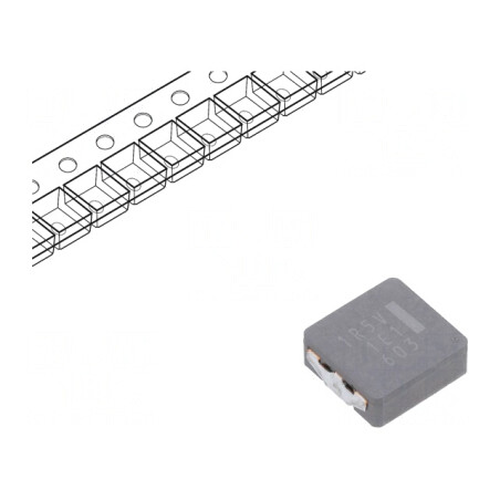 Inductor SMD 1,5uH 24,3A 4,9mΩ 10,7x10x4mm | Electronic-mag.ro | Componente Electronice