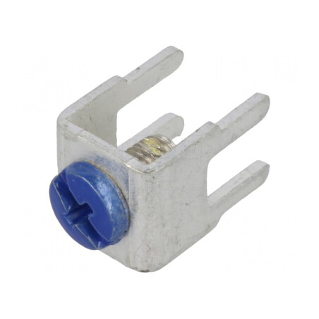 Terminal cu Șurub Albastru THT KEYS7772-5 | Electronic-mag.ro | Componente Electronice