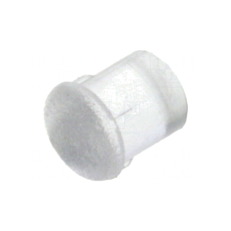 Tub LED Rotund 3mm Convex Drept | Electronic-mag.ro | Componente Electronice