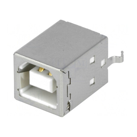 Soclu USB B Montare THT Drept | Electronic-mag.ro | Componente Electronice