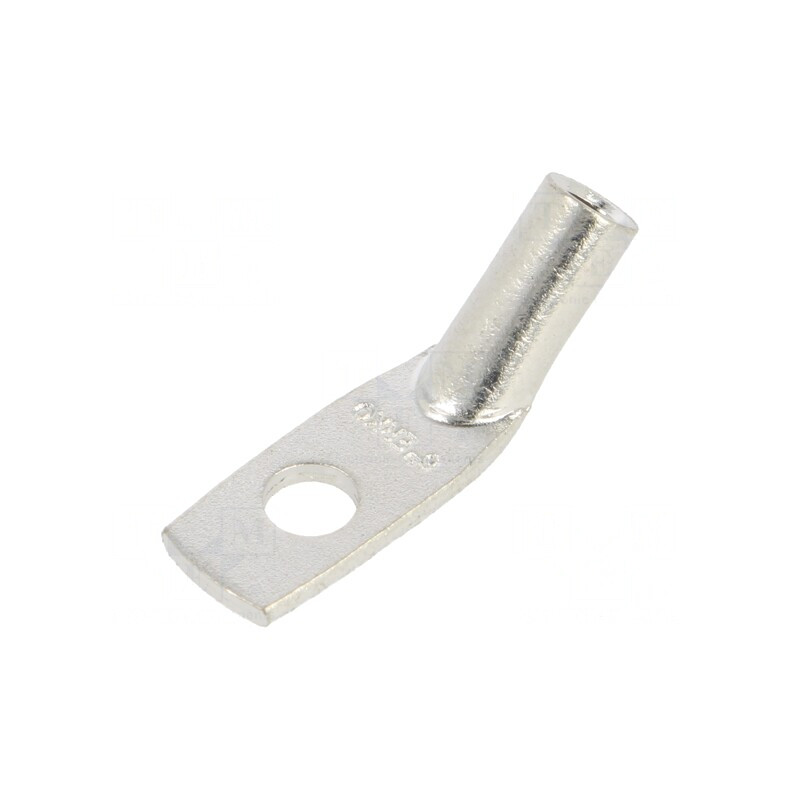 Vârf Inelar Tubular M5 6mm2 Crimpat 45° | Electronic-mag.ro | Componente Electronice
