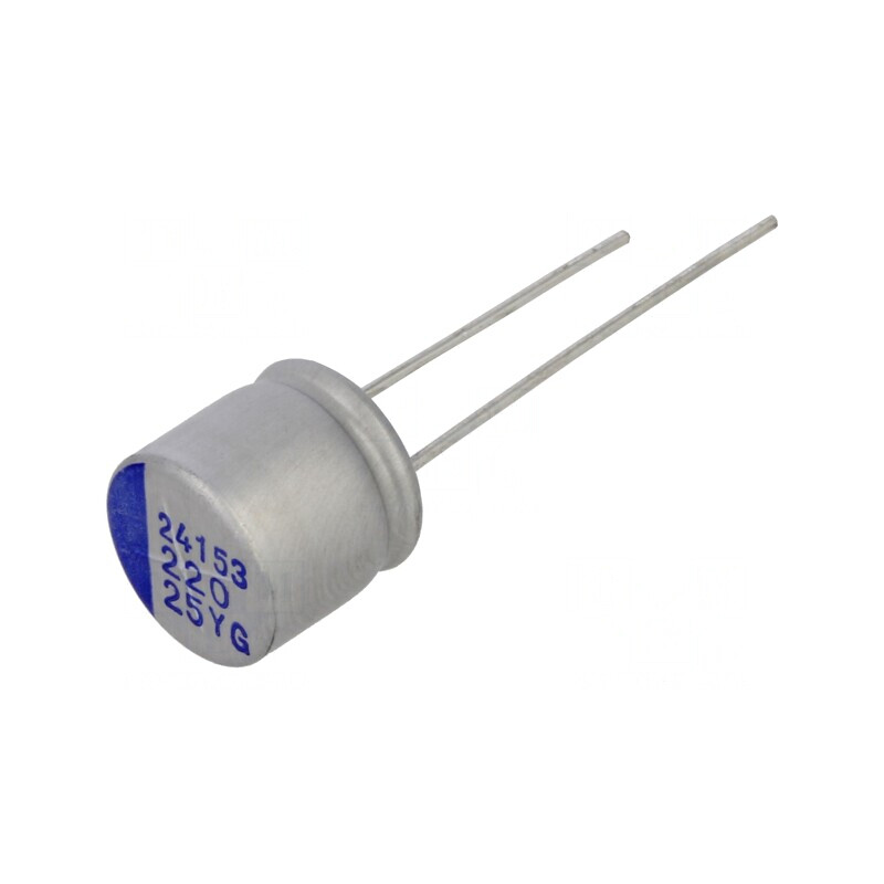 Condensator Hibrid THT 220uF 10x9.5mm | Electronic-mag.ro | Componente Electronice