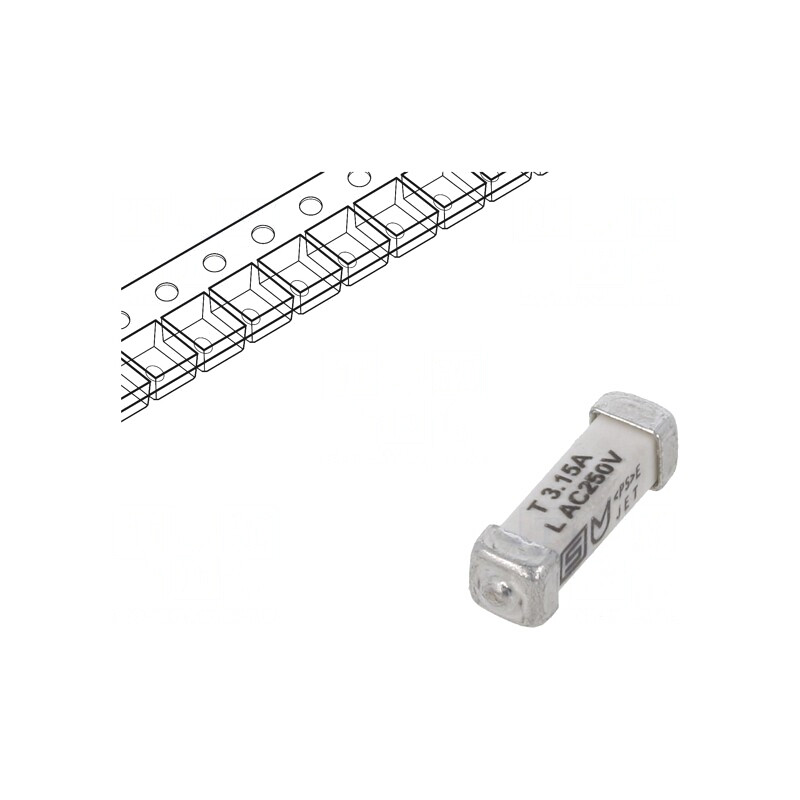 Siguranță Întârziere 3,15A 250V 125V SMD Cupru | Electronic-mag.ro | Componente Electronice Siguranță Întârziere 3,15A 250V 125V SMD Cupru | Electronic-mag.ro | Componente Electronice