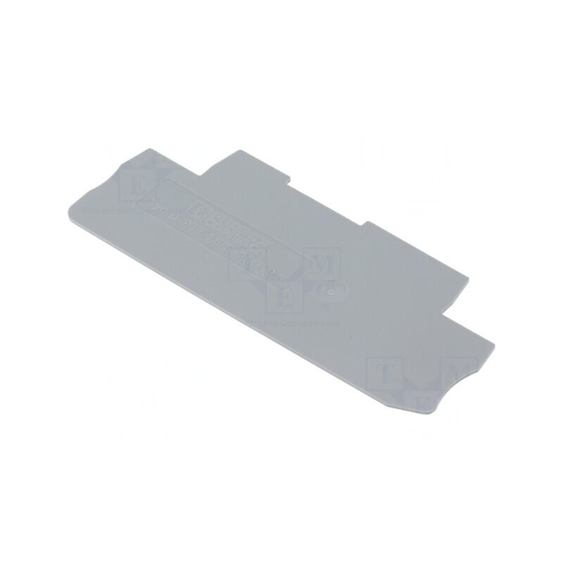 Placă extremitate gri 0,8mm x 34,9mm x 86mm | Electronic-mag.ro | Componente Electronice Placă extremitate gri 0,8mm x 34,9mm x 86mm | Electronic-mag.ro | Componente Electronice