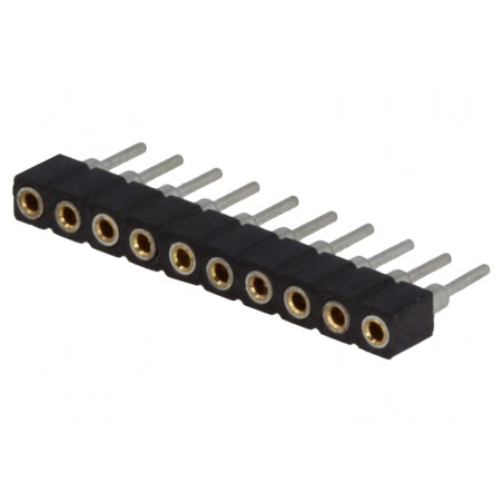Soclu Şiruri Pini Mamă 10PIN Profil Jos | Electronic-mag.ro | Componente Electronice