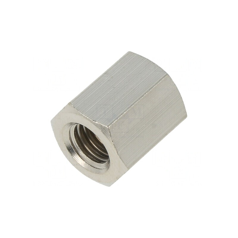 Piuliță Distanțieră Filetată 15mm M8 Hexagonală | Electronic-mag.ro | Componente Electronice