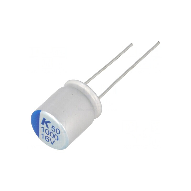 Condensator Polimeric Low ESR 1000uF 16V THT | Electronic-mag.ro | Componente Electronice
