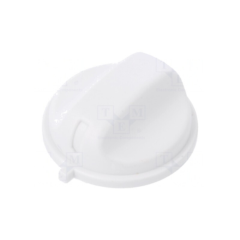 Buton de Reglare THERMO 80 Alb 20mm | Electronic-mag.ro | Componente Electronice