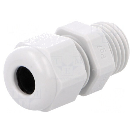 Garnitură etanşare PG7 IP68 gri poliamidă | Electronic-mag.ro | Componente Electronice