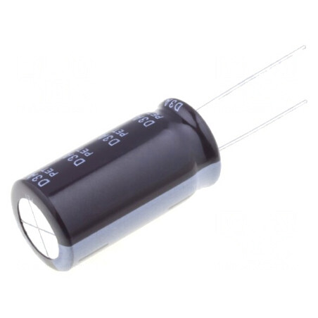 Condensator electrolitic THT 47uF 450V 16x31.5mm 20% | Electronic-mag.ro | Componente Electronice