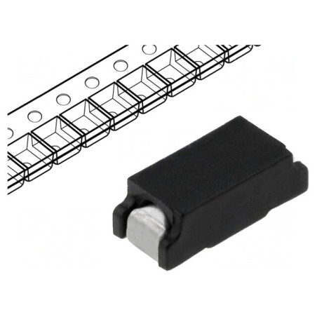 Siguranță întârziere 5A SMD ceramică 125V | Electronic-mag.ro | Componente Electronice