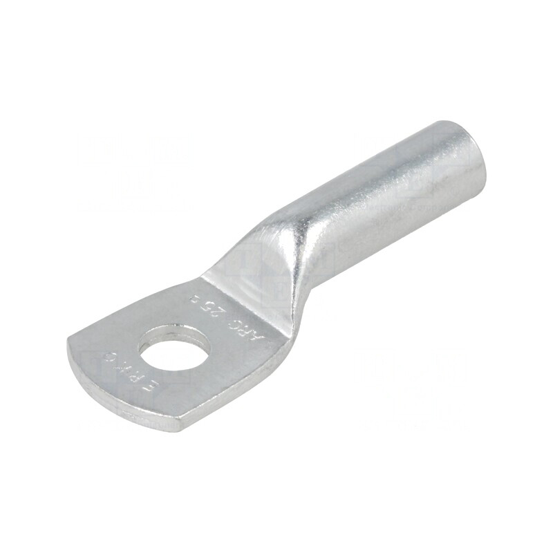 Vârf Inelar Tubular Crimpat M8 25mm2 pentru Cabluri de Aluminiu 8,4mm | Electronic-mag.ro | Componente Electronice