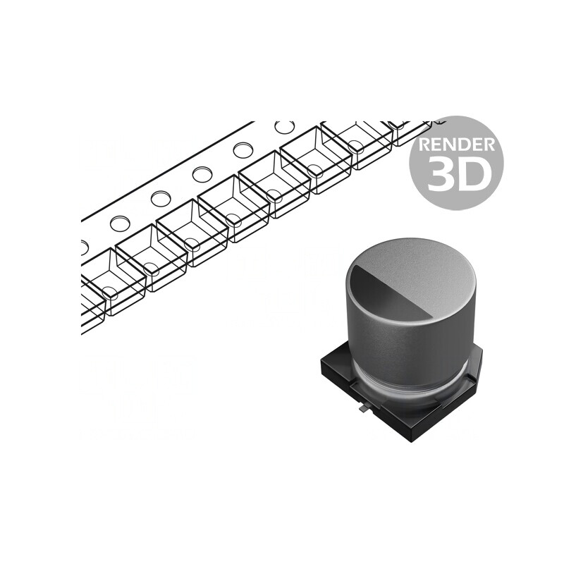 Condensator Electrolitic SMD 220uF 25V 8x10.2mm | Electronic-mag.ro | Componente Electronice Condensator Electrolitic SMD 220uF 25V 8x10.2mm | Electronic-mag.ro | Componente Electronice