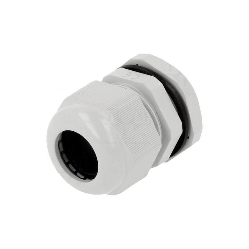 Garnitură Etanşare PG21 IP67 Poliamidă Gri | Electronic-mag.ro | Componente Electronice