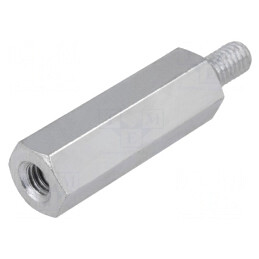 Piuliţă Distanţieră Filetată 70mm M4 | Electronic-mag.ro | Componente Electronice