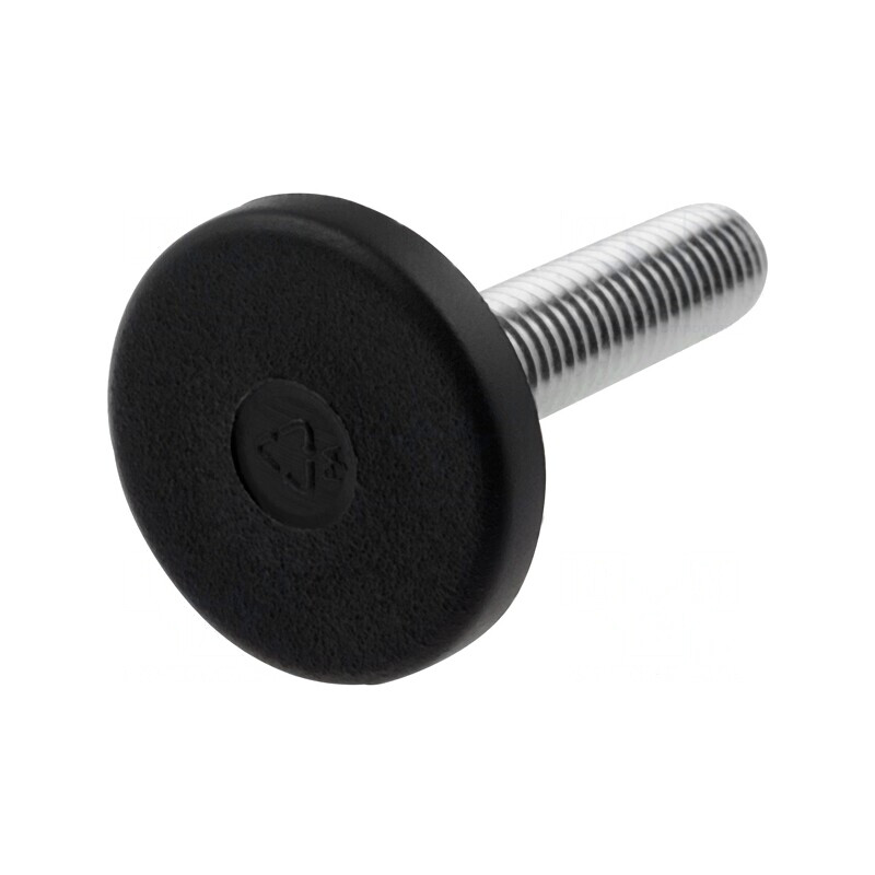 Picioruș Rigid cu Ax M8 Tehnopolimer 25mm 2500N | Electronic-mag.ro | Componente Electronice