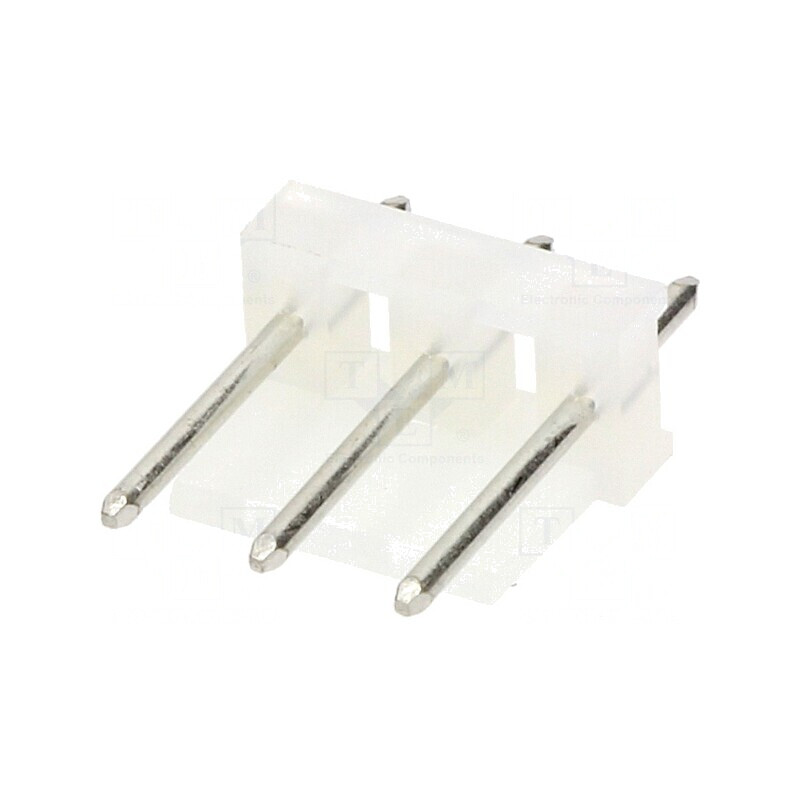 Soclu cablu-placă PCB 3 pini 5,08mm THT | Electronic-mag.ro | Componente Electronice
