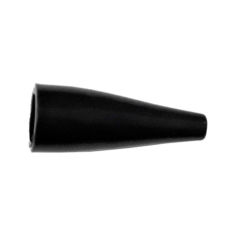 Izolator PVC Negru 5kV 43mm | Electronic-mag.ro | Componente Electronice