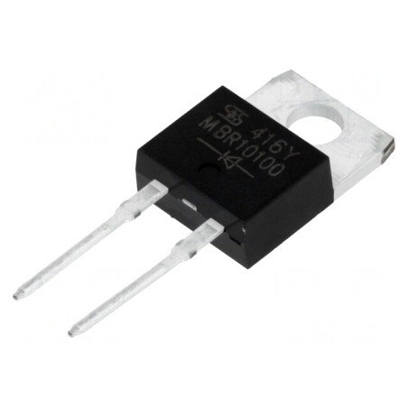 Diodă Schottky Redresoare 100V 10A THT TO220AC | Electronic-mag.ro | Componente Electronice