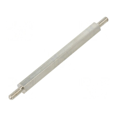 Piuliţă-distanţieră filetată M3 hexagonală 55mm | Electronic-mag.ro | Componente Electronice