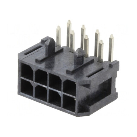 Soclu cablu-placă 3mm 8 pini 5A | Electronic-mag.ro | Componente Electronice