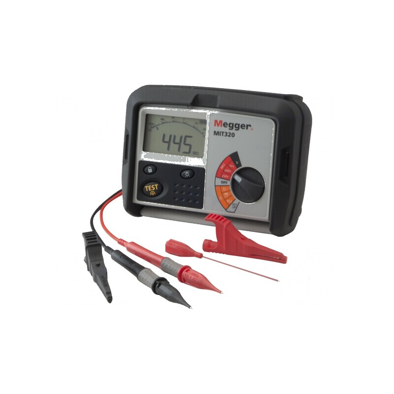 Aparat de măsură: rezistenţa de izolaţie LCD VAC: 0÷600V IP54 | Electronic-mag.ro | Componente Electronice