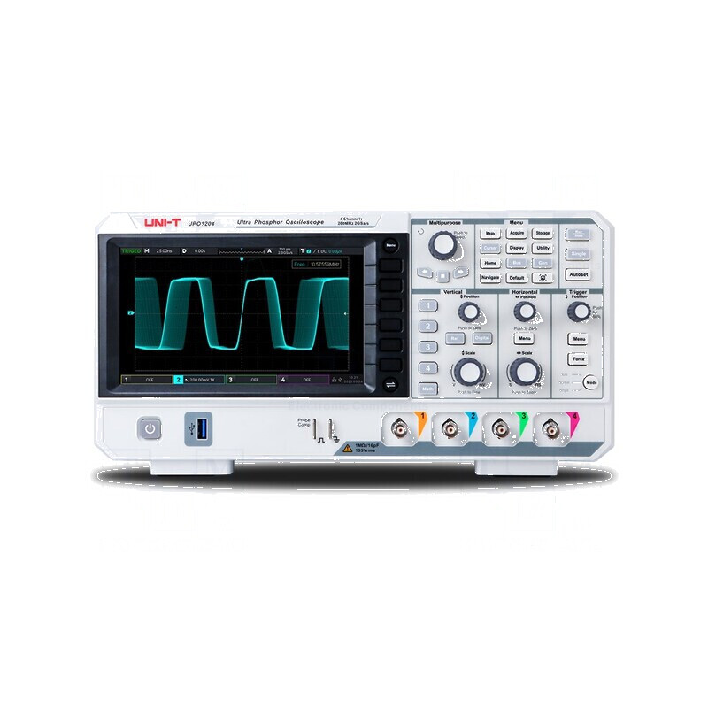 Osciloscop digital 200MHz 4 canale 7 inch | Electronic-mag.ro | Componente Electronice